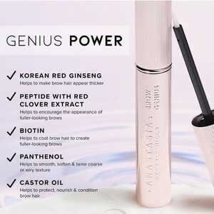 Anastasia Beverly Hills Brow Genius Serum Mini 2 ml New